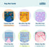 Wildkin Kids Cotton Nap Mat Cover – Soft, Sewn-in Flap, Durable & Fits 1.5" Vinyl Sleep Mats - Heroes...