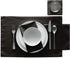 Cotton Cocktail Napkin - 4.3 x 4.3 in - 50 units per roll - Black...