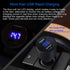 Car Charger, USMEI Quick Charge 3.0 Dual USB Charger Adapter with Voltmeter, Compatible with iPhone 15/14/13, Samsung S24/S23/S22/Note 20/10 and M...