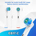 Toothbrush Heads for Oral B, 4 Pack Professional Electric Toothbrush Replacement Heads Compatible with Oral B Braun, Medium Soft Dupont Bristles R...