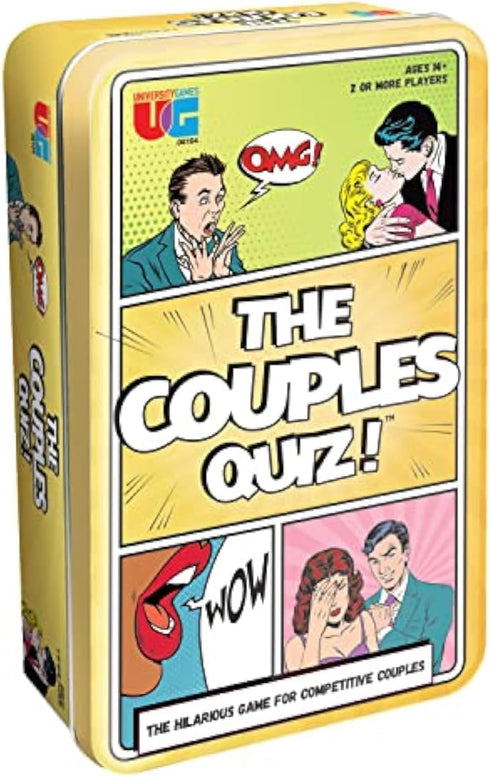University Games, The Couples Quiz Game, Learn More About Your Partner, for 2 or More Players Ages 14 and Up...