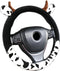 Cow Print Steering Wheel Cover, Universal 14.5 to 15 Inch Anti Slip and Sweat Absorption Comfortable Auto Steering Wheel Cover, Cute Cow Car Acces...
