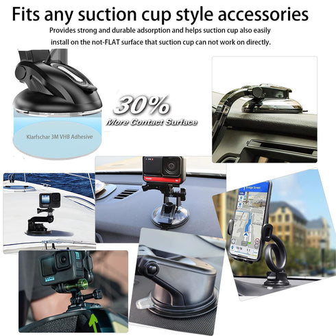 3 M Double Sided Adhesive Pads,Car Mount Sticky Pad Replacement. 3 M Sticky Dash Cam Mounting Tape.Heavy Duty Tape Sticker for Dashboard &Daily Us...