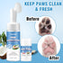 Dog Paw Cleaner Kit, No-Rinse Foaming Cleanser for Dogs and Cats, Dog Paw Balm for Heal Dry Cracked Paws & Nose, Pet Foot Washer Paw Scrubber for ...