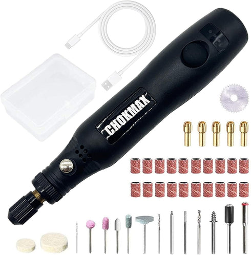 Cordless Rotary Tool, Mini Rotary Multi-Tool Kit with 3 Variable Speed 42pcs Accessories Kit Electric Rotary DIY Grinder for Polishing, Cleaning a...