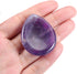 CrystalTears Amethyst Crystal Worry Stone Thumble Polished Healing Crystals Pocket Palm Stone Thumb Worry Stones for Anxiety Stress Relief Crystal...