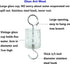 Vintage Clear Glass Ant Moat for Hummingbird Feeder...