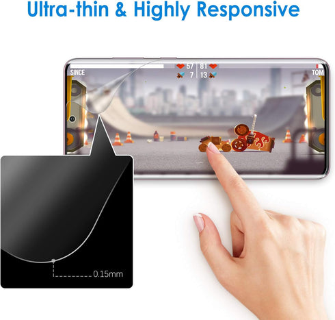 JETech Screen Protector for Samsung Galaxy S20 5G 6.2-Inch, HD Clarity, Flexible TPU Film, 2-Pack...