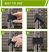 AHIER Large Patio Furniture Clips, 8PCS Outdoor Furniture Clips Wicker Furniture Clips, Patio Wicker Clips Furniture Connector for Rattan Furnitur...
