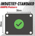 Bulletpoint Metal 4-Hole AMPS Base Mount with 20mm (0.787 inches) Mounting Ball...