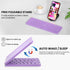 Mini Foldable Bluetooth Keyboard - Portable Wireless Full Size Keyboard (Sync Up to 3 Devices), Ultra-Slim Aluminum Travel Folding Keyboard for iP...