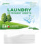 Laundry Detergent Sheets, Eco-Friendly & Hypoallergenic Laundry Detergent Strips, Natural Ingredients, Ultra-Concentrated, Travel-Ready, No Plasti...