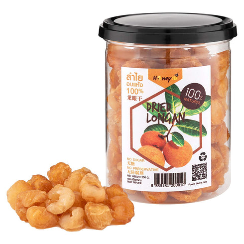 Honey D Natural Dried Longan 100% fruit Meat 200 g (7.05oz)...