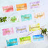 12PCS PVC A6 Binder Pockets + 12PCS Monthly Expense Tracker Budget Sheets, Clear Zipper Cash Envelopes for Budgeting, 6-Hole Planner Binder Insert...