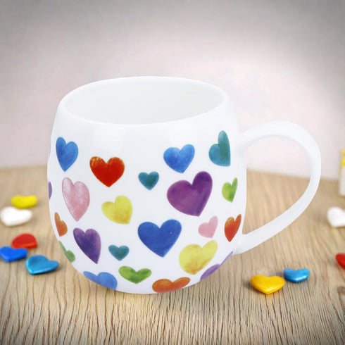 Cute 11oz Bone China Coffee Mugs - Christmas & Birthday Gifts for Women & Friends...