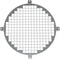 Repa Market 8" Inch Galvanized Steel Round Crawl Space Vent Grid - Inlet Outlet Ventilation Guard - Universal Metal Air Supply Exhaust Protection ...