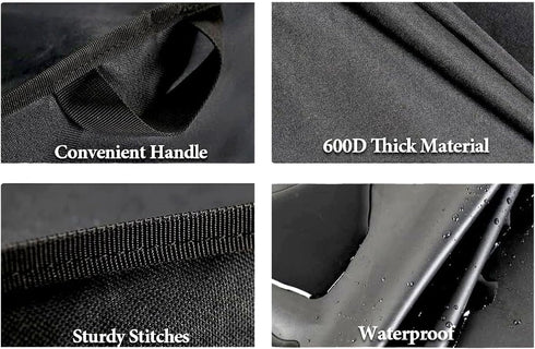 Air Fryer Dust Cover Case Waterproof Cover compatible for COSORI Air Fryer Turbo Blaze 6.0QT/Pro II 5.8QT/6.5QT Machine washable(15.7”D×13.7”W×12....