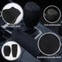 Car Gear Shift Cover + Handbrake Cover,Non-Slip & Breathable Shift Knob Cover Emergency Brake Cover,Universal Car Accessories Interior Shifter Cov...