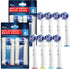 Replacement Brush Heads Compatible with OralB Braun- Pack of 8 Professional Electric Toothbrush Heads- Precision Refills for Oral-b 7000, Clean, O...