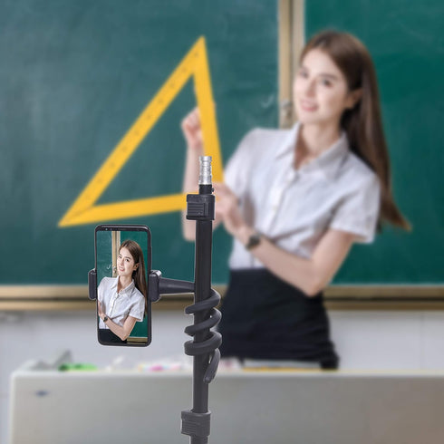 Flexible Smartphone Holder Stand - Wrap Around - 2X Phone Clip, 1x Action Camera Mount Compatible with iPhones, Android, GoPro, Arlo Baby Monitor ...