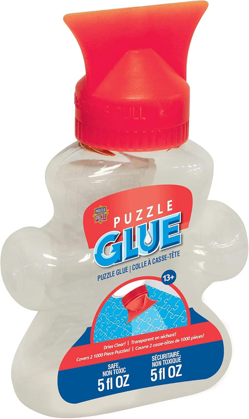 MasterPieces Puzzle Glue 5oz Shaped Bottle - Clear...