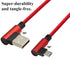 (23cm/9inch 90 Degree Micro USB Cable Right Angle USB 2.0 A Male to Micro Male Fast Sync & Charging Cable for Android, Samsung, LG,Huawei, Smartph...