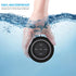 Bluetooth Waterproof Shower Speaker, Portable Wireless Speaker with Suction Cup Small Speaker with Colorful Lights, Teen Gift Ideas, for Shower, B...