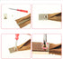 ONLYKXY 20 Pieces Metal Zipper Stopper, Rectangle Style Zipper Tail Clip (Light Golden)...