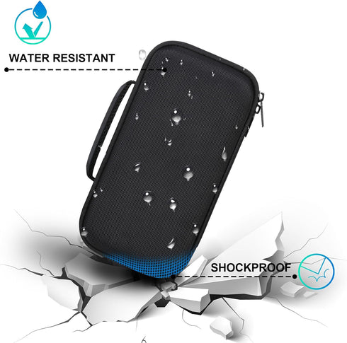 BOVKE Carrying Case Compatible with Blue Tees Golf Player+ GPS Speaker with Touch Screen Display, Portable Golf GPS Speaker Holder with Extra Spac...