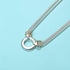 UNY designer Inspired Short Necklace 45cm + 5 cm 3mm Box chain Classic Elegant Vintage Antique Jewelry...