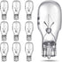 Riakrum T5 Landscape Light Bulbs 12 Volt 4 Watt Landscape Bulbs Low Voltage Landscape Lighting Bulbs Base Light Bulb for Replacement Outdoor Garde...