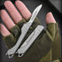 Folding Scalpel Knife with 10pcs #24 Replaceable Blades, Small Pocket Knife for Men with Bottle Opener, EDC Utility knife, Slim Razor Knife, Surgi...