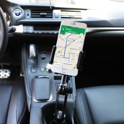 Cellet Car Phone Holder Mount, Car Cup Phone Holder Mount, Compatible with Apple iPhones, Samsung Galaxy Smartphones, Motorola Moto Google Pixel (...