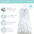 The Peanutshell Wearable Blanket Sleep Sack for Baby Girls, Farmhouse Floral, Sizes up to 12 Months (Small/Medium)...