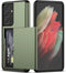 Nvollnoe for Samsung S21 Ultra Case with Card Holder Dual Layer Heavy Duty Protective Galaxy S21 Ultra Case Hidden Card Slot Slim Wallet Case for ...