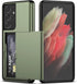 Nvollnoe for Samsung S21 Ultra Case with Card Holder Dual Layer Heavy Duty Protective Galaxy S21 Ultra Case Hidden Card Slot Slim Wallet Case for ...