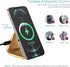 ORIA Wireless Charger Station, 3 in 1 Foldable Wireless Charging Pad, 15W Fast Wireless Charger with Type-C Charging for iOS Phone 11/12/13/14/Pro...