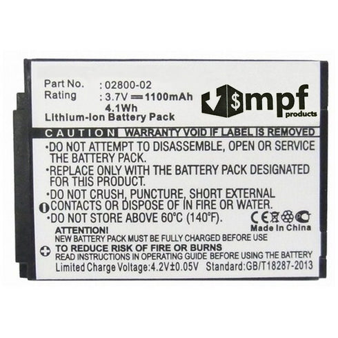 02800-02 Battery Replacement Compatible with Summer Infant Baby Touch 02000 02004, Slim and Secure 02800 02805, Best View 28030 28034 28035, Secur...