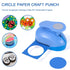 2 Inch Circle Punch, Craft Hole Punch Shapes, Hole Punch Circle for Paper Crafts, Cardstock, Brand Label, Gift Wrapping, Greeting Cards and Scrapb...