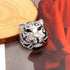 Rhinestone Tiger Head Brooch Pins.Gold Silver Animal Lapel Pin,Charm Lion Coat Collar Brooch for Men Suit Pin...