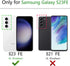 Astronaut Hidden Stand Case Cover for Samsumg Galaxy S23 FE, 6D Plating Spaceman Cartoon Cute Phone Case Shockproof TPU Protective Case for Samsum...