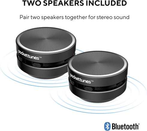 Bluetooth Speaker, Bone Conduction Portable Wireless Speaker with Louder Volume, Crystal Clear Sound, Rich Bass, Mini Music Player for Home, Outdo...