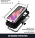 for iPhone 15 Plus Case 360 Full Body Heavy Duty Protection Rugged Aluminium Stan Military Grade Metal Rubber with [Built in Screen Camera Lens Pr...