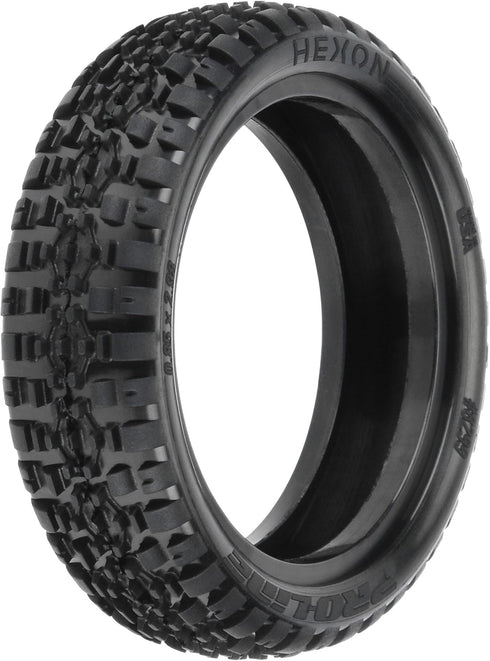 Pro-line Racing 1/10 Hexon Z4 2 Wheel Drive Front 2.2 Carpet Buggy TRS 2 PRO8299104 RC Tire...