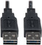 Tripp Lite Universal Reversible USB 2.0 Hi-Speed Cable (Reversible A to Reversible A M/M) 6-ft.(UR020-006), Black...