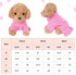 Small Dog Sweater Pet Christmas Sweater Dress for Dogs Cat Pet for Winter Christmas Holiday Breathable Ruffle Hem Design (Pink, Medium)...