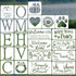 22 Pieces Large Letter Welcome Stencils for Painting on Wood, Reusable Farmhouse Stencil Plastic Wood Burning Stencil Word Painting Stencil Craft ...