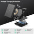 Wireless Charger for Samsung Galaxy Z Flip, 2 in 1 Foldable Travel Fast Wireless Charging Stand for Galaxy Z Flip 6/5/4/3, Galaxy S24 Ultra/S23/S2...