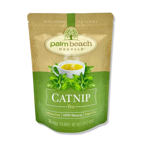 Catnip Tea - Pure Herbal Tea Series by Palm Beach Herbal Tea Company (30 Tea Bags) 100% Natural...