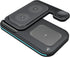MMOBIEL Wireless Charging Station Compatible with iPhone, Apple Watch and AirPods - 3-in-1 Wireless Charger Stand - 15W - Premium Fast Charger - W...